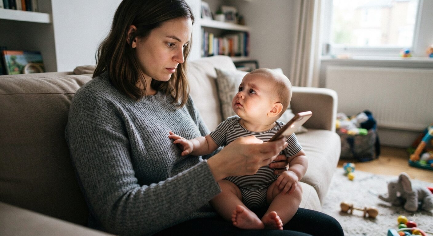 Phone Over Your Kid? They Notice, and It Affects Your Bond